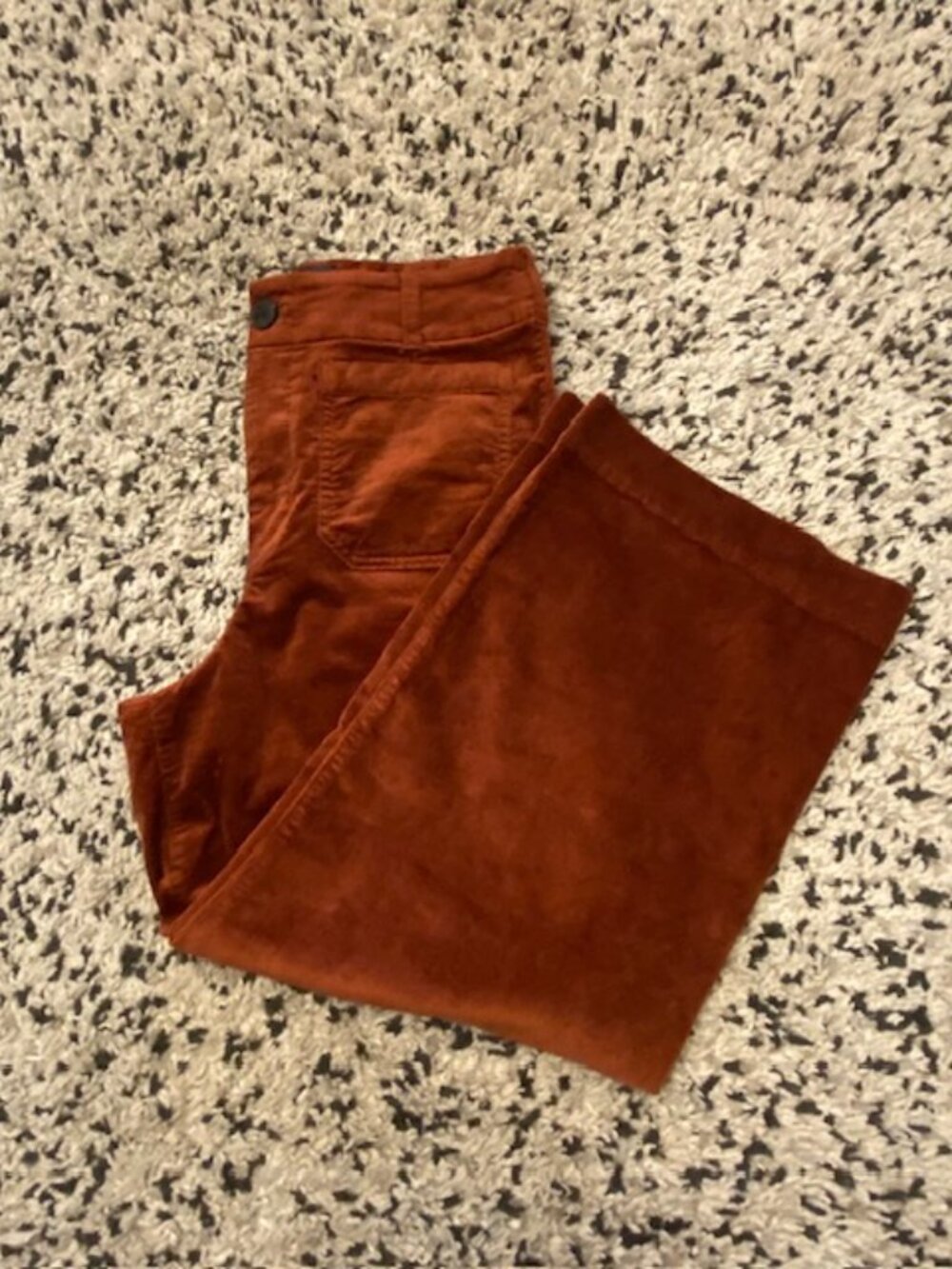Anthropologie Maeve The Colette Corduroy Cropped Pants Size 31 - Picture 16 of 16